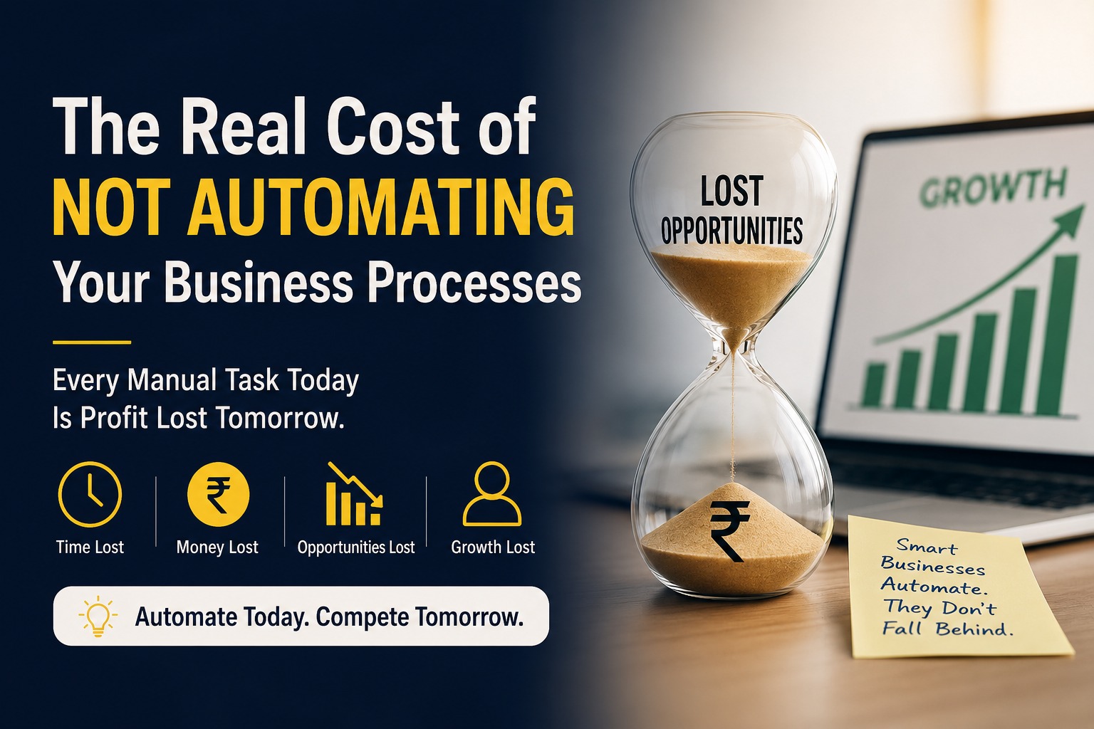 The Real Cost of NOT Automating Your Business Processes