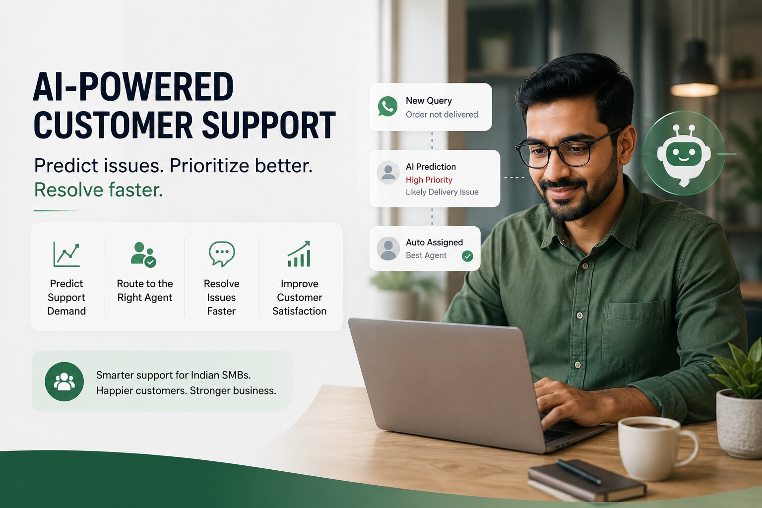 AI in Customer Support for Indian SMBs: How Predictive Analytics Cuts Response Time