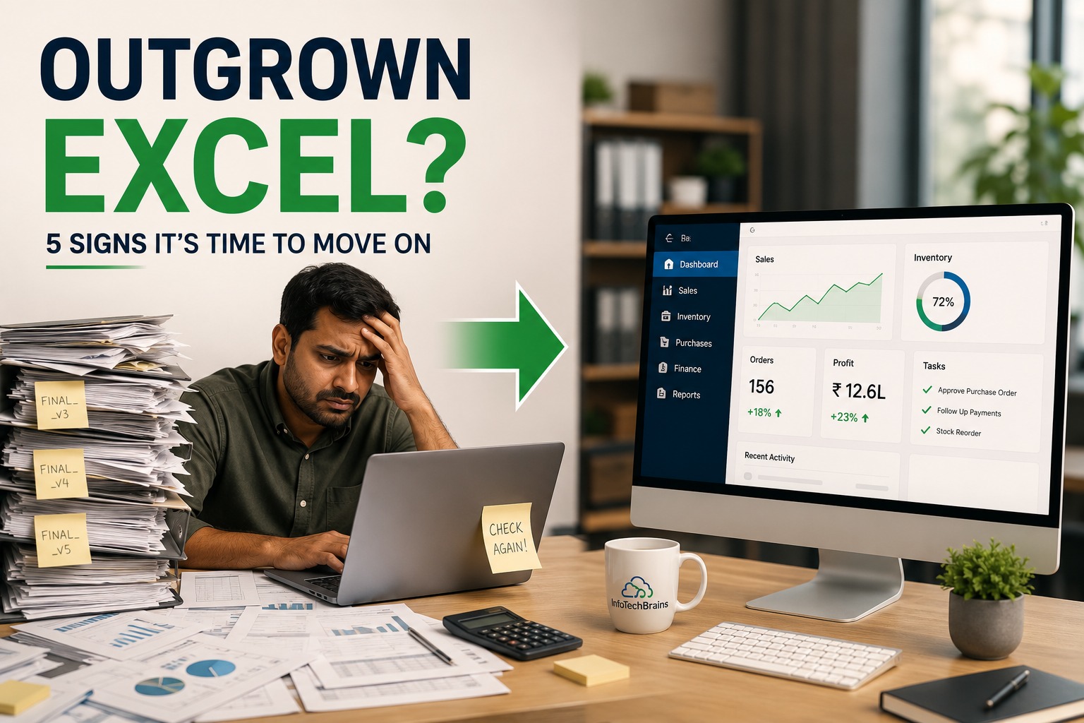 5 Signs Your Business Has Outgrown Excel featured image