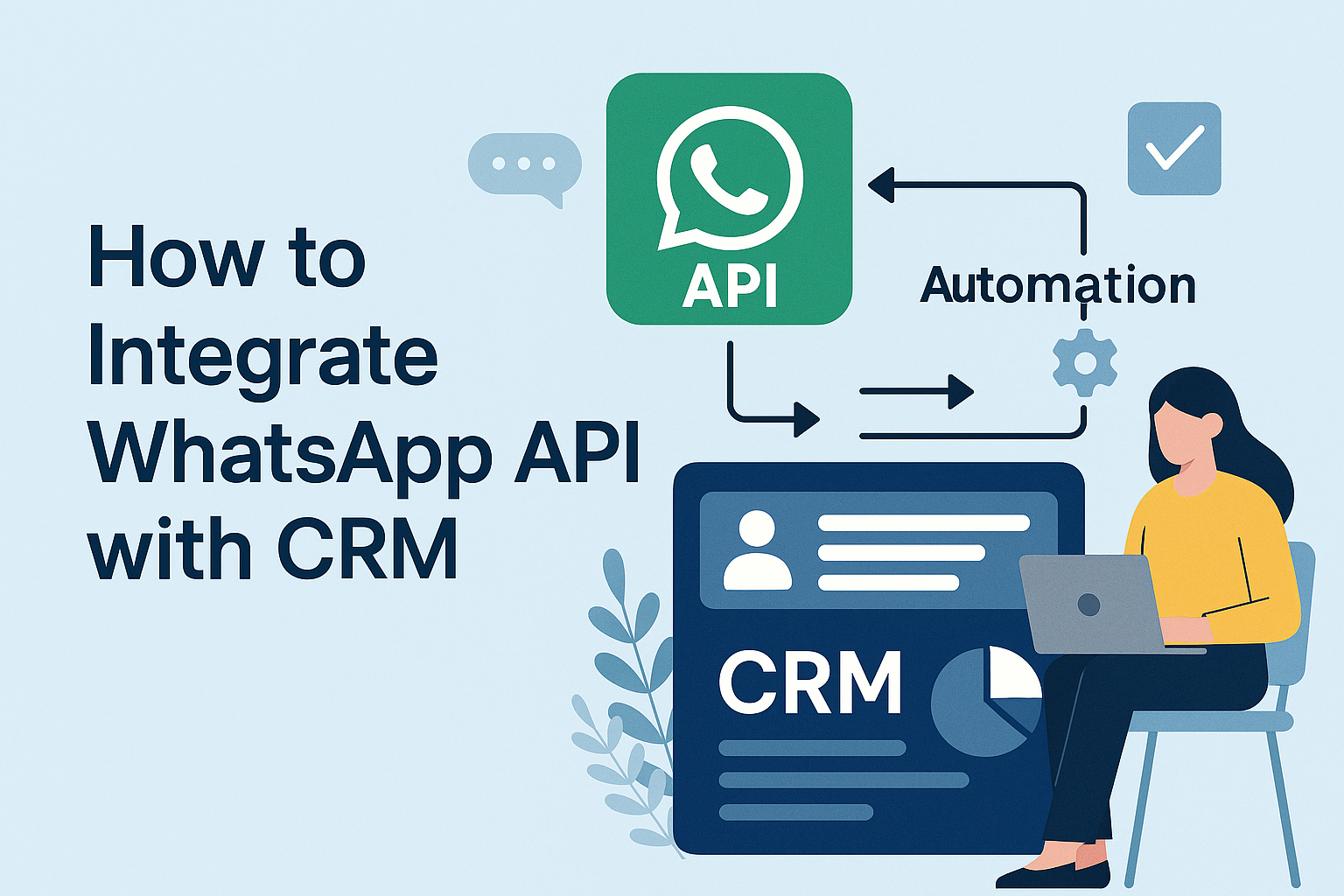 How to Integrate WhatsApp API with CRM