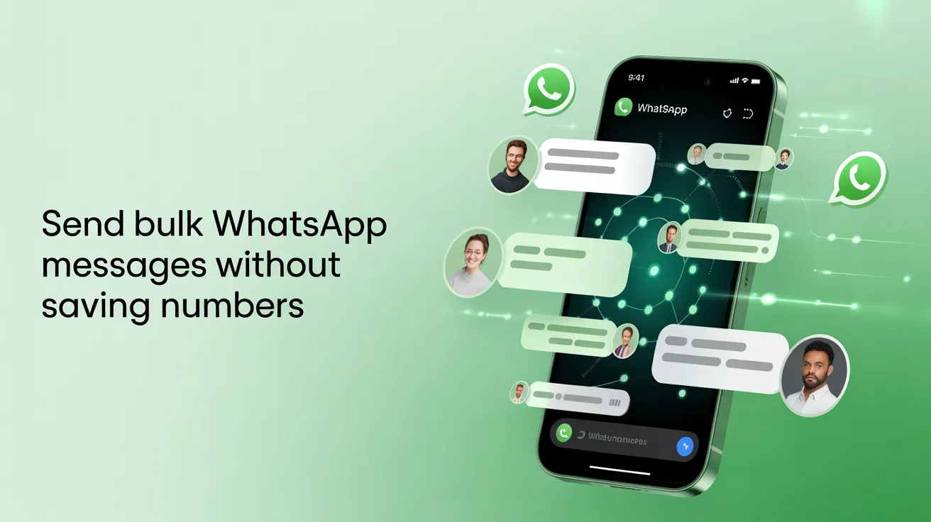 How to Send Bulk WhatsApp Messages Without Saving Numbers
